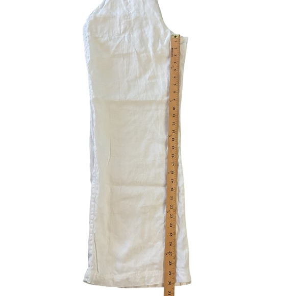 INC Women’s White 100% Linen pull on Pants Size 12 - Picture 7 of 8